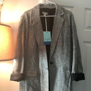 COPY - Grey tweed-like jacket.. never worn!